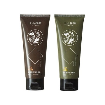 上山採藥 for Him咖啡因控油／野薄荷淨涼 洗顏乳(100g) 款式可選【小三美日】