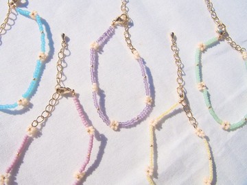 串珠手鍊 紫色 韓國 【 retro purple 】