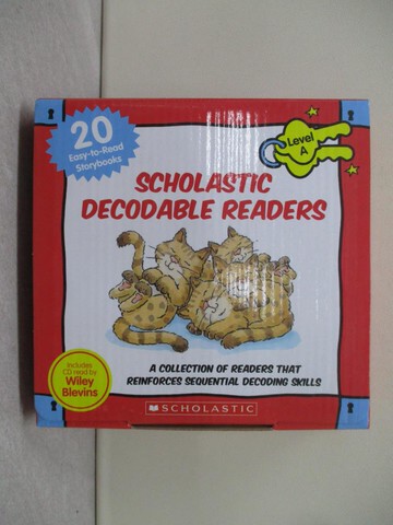 【書寶二手書T1／原文小說_Q4S】Decodable Readers Box Set Level A 彩色版 (20本書+CD)_Scholastic