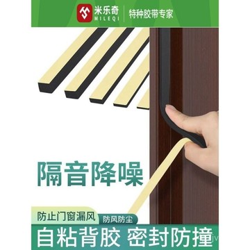 店家精選🌈米樂奇門縫密封條進戶門推拉窗擋風神器防風隔音貼窗戶縫隙膠條 W2JI