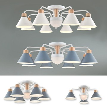 原木系列造型半吸頂燈 H04-48-0931、0932、0933、0934