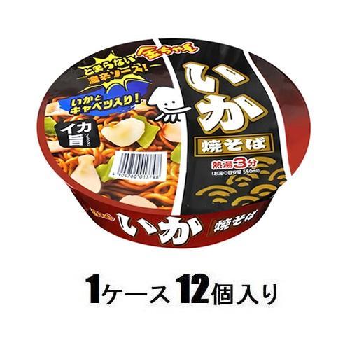 金ちゃん いか焼そば 129g(1ケース12個入) 徳島製粉 返品種別B