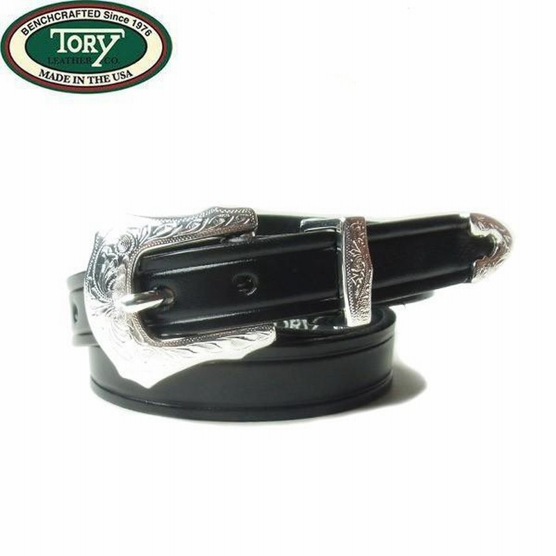 TORY LEATHER トリーレザー BRIDLE LEATHER NARROW WESTERN BELT