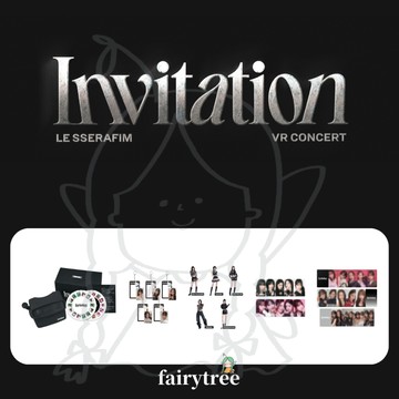 仙女樹🌟 現貨 LE SSERAFIM ' VR CONCERT：INVITATION ' VR演唱會 官方周邊