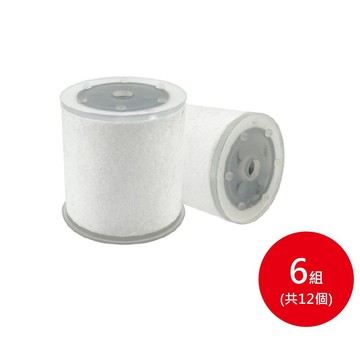 【12入組】特力屋 萬向過濾器用活性碳濾芯 T12D