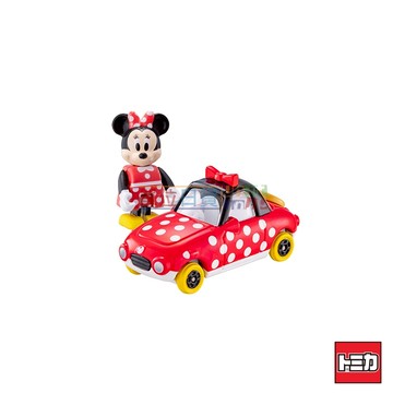 『 單位日貨 』TOMICA 日本正版 多美 迪士尼 Disney No.182  米妮 人偶+車