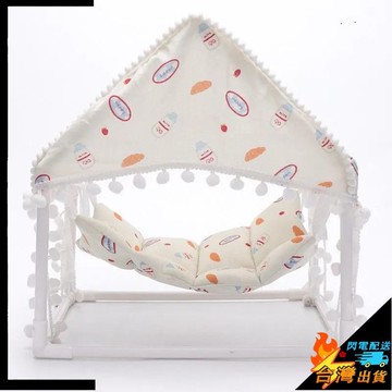 【台灣出貨】小寵窩 小寵物吊床 跳台 天竺鼠吊床 龍貓吊床 天竺鼠睡窩 天竺鼠用品 金絲熊 蜜袋鼯 松鼠懸掛跳台