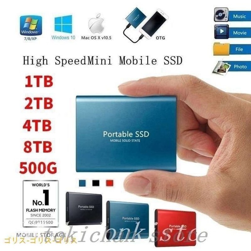 アイ・オー・データ機器 My Passport SSD 2020 Hi-Speed 2TB ブルー WDBAGF0020BBL-JESN -  PCサプライ、アクセサリー