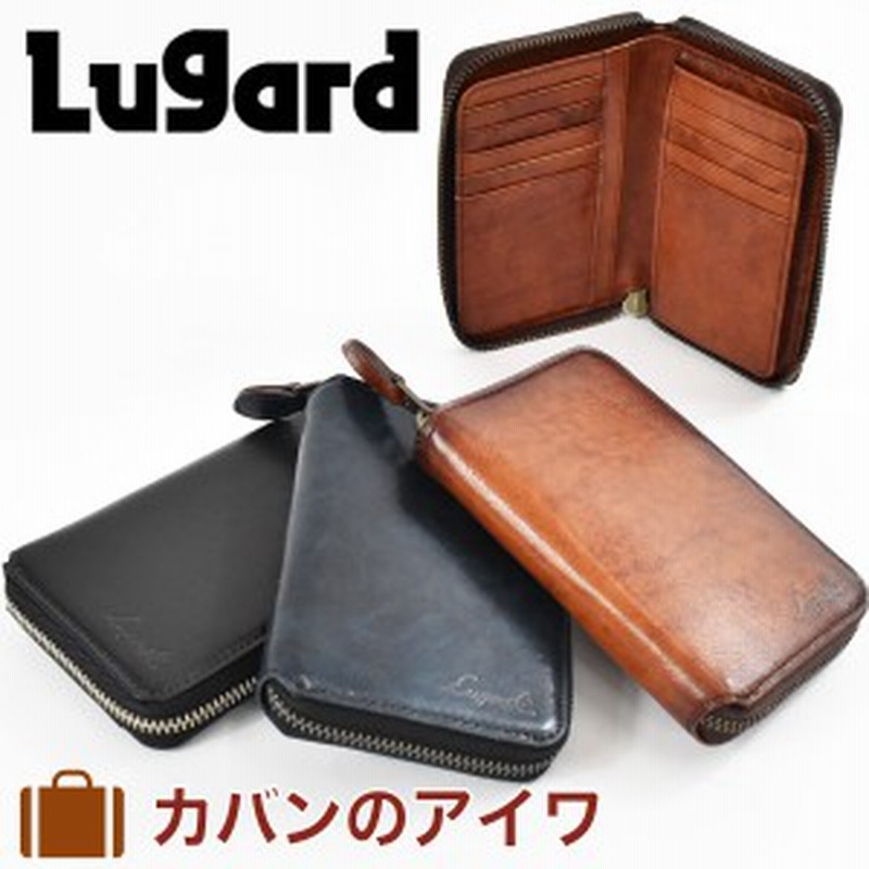 青木鞄 財布 二つ折り メンズ 二つ折り財布 ラガード Lugard G3 縦型 ...