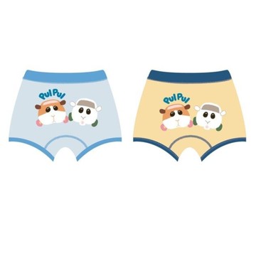 【菲斯質感生活購物】台灣製天竺鼠車車四角內褲-4入 兒童內褲 男童內褲 四角褲 平口褲 台灣製