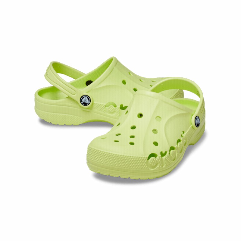 クロックス公式] クロッグ KIDS' BAYA CLOG キッズ、子供用、男の子、女の子 グリーン/緑  18cm,18.5cm,19cm,19.5cm,20cm,21cm 【18～21cm】バヤ クロッグ キッズ 50%OFF セール アウトレット  LINEショッピング