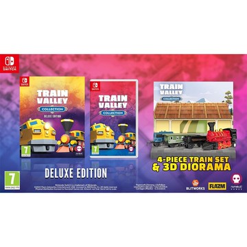 【Nintendo 任天堂】NS Switch 火車谷 1+2 合輯 豪華版 Train Valley Collection Deluxe