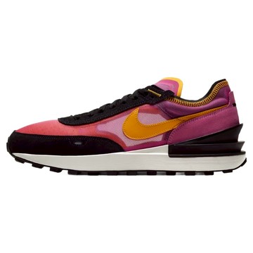 NIKE 耐吉 女款 WAFFLE ONE 運動鞋 DA7995-600  23cm  紫色 + 黃色