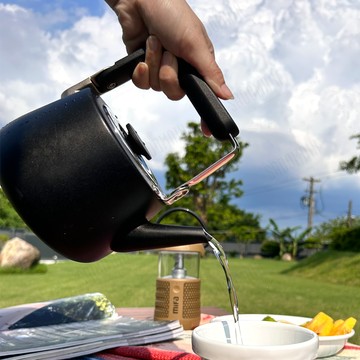 【仙德曼SADOMAIN】正304#不鏽鋼露營泡茶壺 1.0L SS101