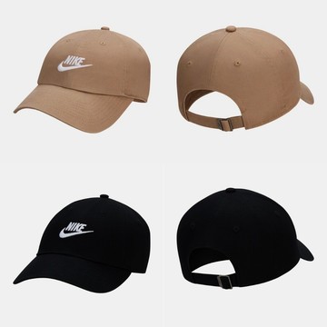 NIKE U NK CLUB CAP 男女款 黑 奶茶 可調 帽子 棒球帽 FB5368-011 247