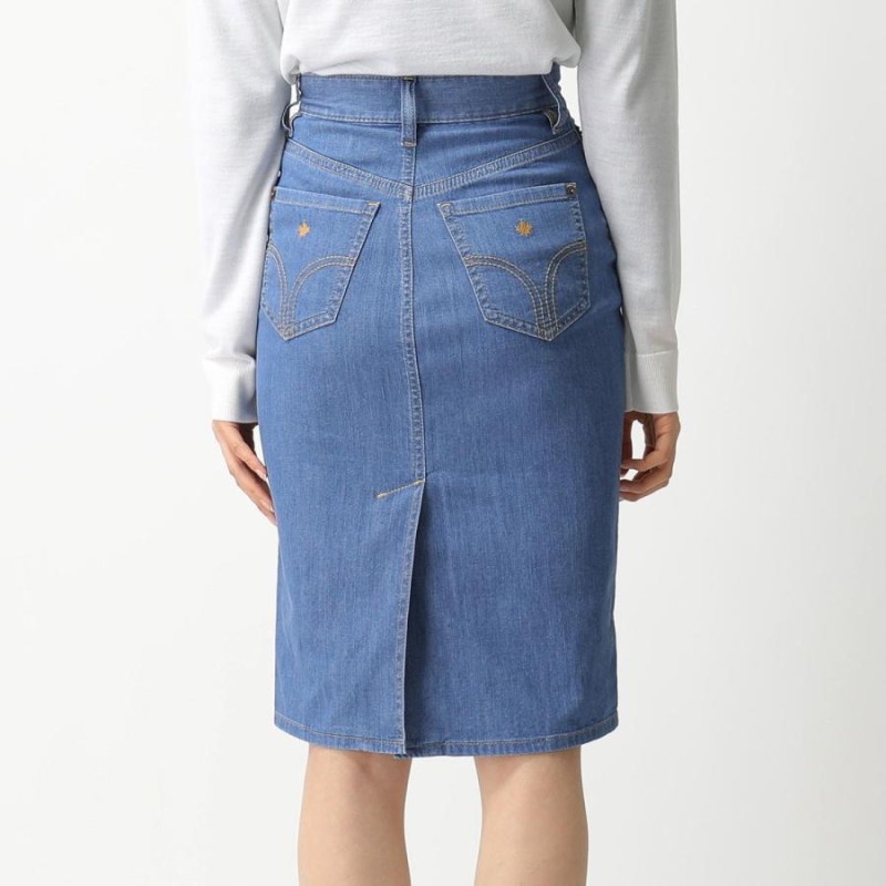 DSQUARED2 ディースクエアード S75MA0707 S30341 Denim Skirt デニム