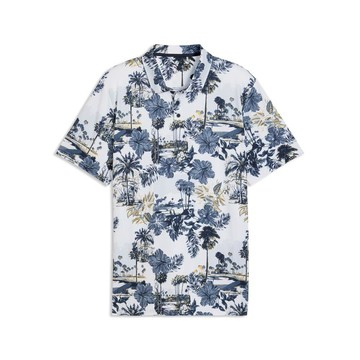 PUMA 高爾夫系列Cloudspun棕櫚短袖Polo衫 男性
