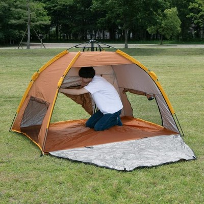 ワンタッチテント 4人用 テント ドーム ワンタッチ 大型 最強 2m