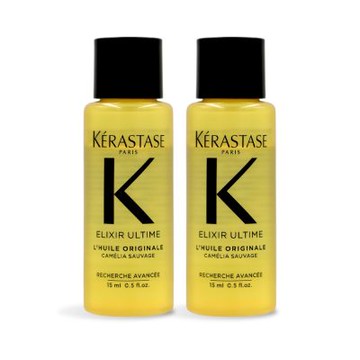 KERASTASE 卡詩 金緻柔馭山茶花鎏光露15mlX2-國際航空版