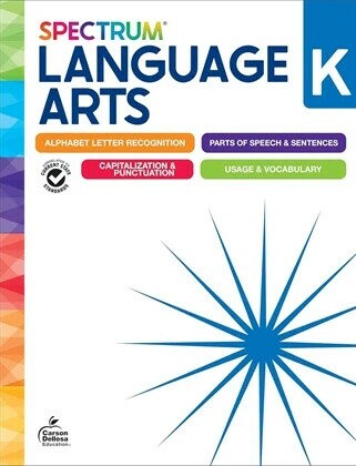 Spectrum Language Arts Workbook, Grade K (1版) Spectrum 2024 Carson Dellosa