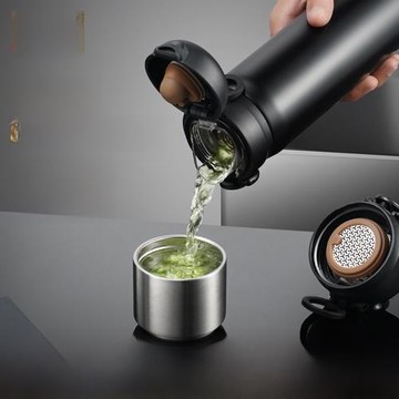 物生物保溫杯大容量水杯316L不銹鋼茶杯杯子泡茶杯男女專用水壺