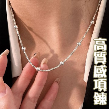 s925純銀項鍊 女生項鍊 個性項鍊 正生純銀項鍊 抗過敏項鍊 女生飾品 情侶禮物 小禮物 037