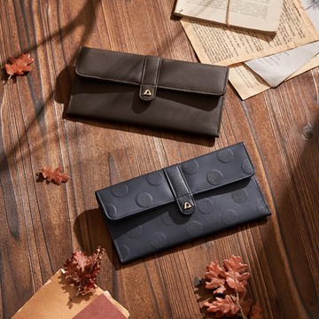 PA-Zir真皮薄長夾-多色任選