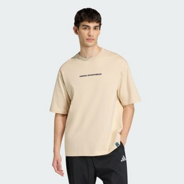 adidas 愛迪達 短袖上衣 男 亞規 M DDL HIKE T 奶茶 KB4900