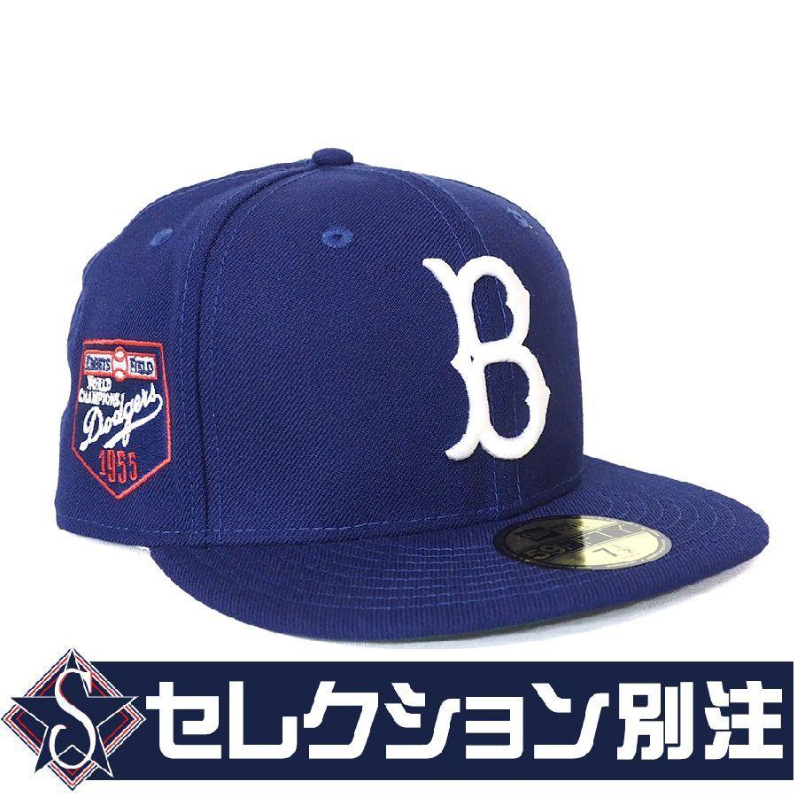 NEWERA ニューエラ 別注カラー サイドパッチ ドジャース - キャップ