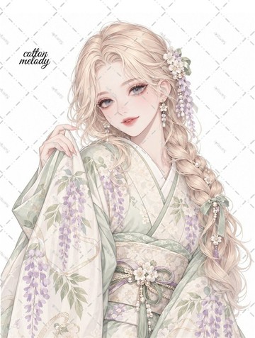 original sticker no.10380 人物貼紙 原創貼紙 人物貼紙 女孩貼紙 原創人物貼紙