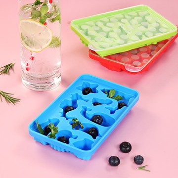 韓國sillymann 100%鉑金矽膠海洋動物分裝盒