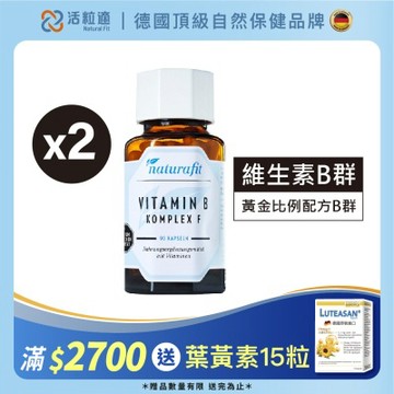 【德國 活粒適】維生素B群 90粒 二入組