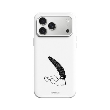 iPhone 17 Pro Max SolidX 白 - 哈利波特 Harry Potter - 羽毛筆和眼鏡