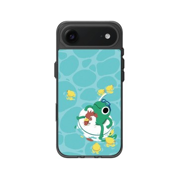 iPhone Air Clear (相機按鈕) 酷墨灰 - 怪奇事物所 Incrediville - 怪奇極上泡雞物語