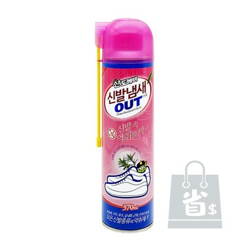 【省錢大賣場】韓國 山鬼怪 鞋內除臭 噴霧 370ml 腳氣OUT 除臭劑 鞋子除臭 鞋內消臭