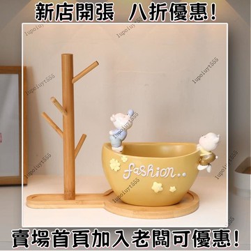 泡泡熊收納擺飾 鑰匙收納 放鑰匙 玄關鑰匙收納 泡泡熊 玄關收納 玄關擺飾 擺件 置物架 喬遷 開業 禮品