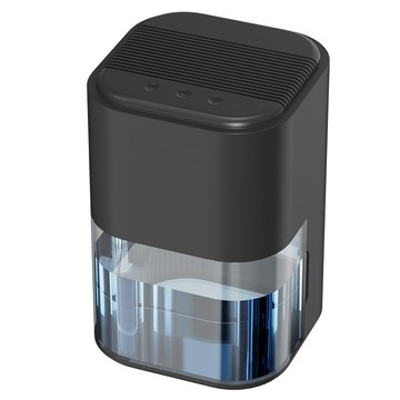 ANTIAN 家用小型智能節電除濕機/空氣清淨機/防潮抽濕機/回南天吸濕機/除潮乾燥機 黑色  NF-006+NF007(125V 7A 2P C7)