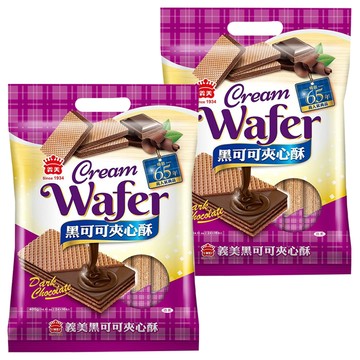 義美 夾心酥 黑可可  400g  2袋