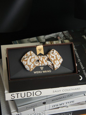 WEIXUWANG折疊系列鑽石形軟木領結