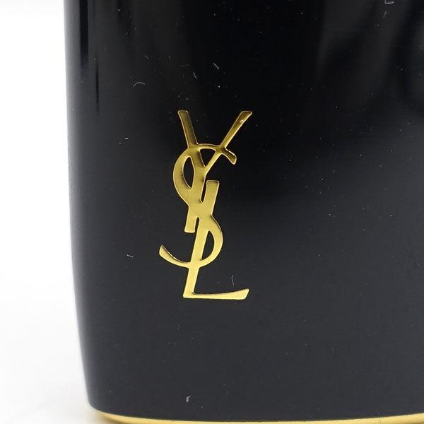 YVES SAINT LAURENT   イヴ・サンローラン  ガスライター ロゴ ブラック×ゴールド 未使用品 ケース メンズファッション 中古