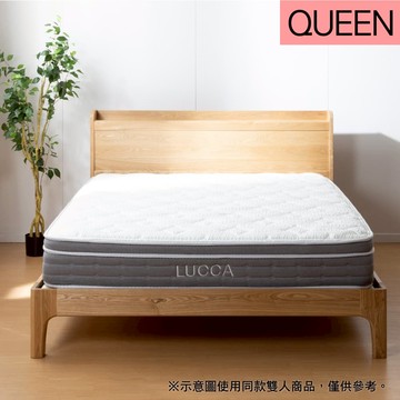 ◎獨立筒彈簧床 雙人加大床墊 LUCCA NITORI宜得利家居