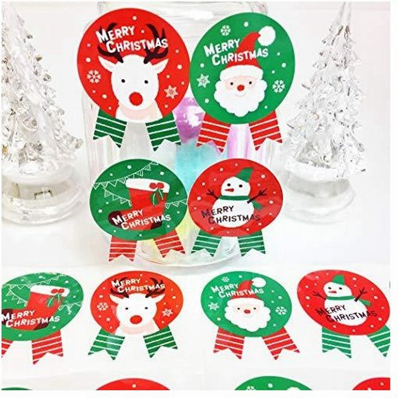 サンタ 雪だるま 靴 トナカイ 4種類セット 大きめ 4 5 3 5cm 50枚 Crevecell クリスマス ギフトシール ギフトステッカー ラ 通販 Lineポイント最大get Lineショッピング