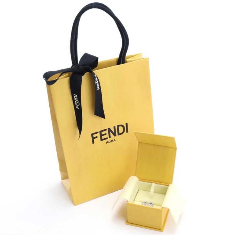 フェンディ FENDI ピアス 8AG738 6DM F0GGH エフイズフェンディ クリア