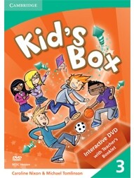 Kid's Box 3 Interactive DVD (NTSC) with Teacher's Booklet (1版) Nixon  Cambridge