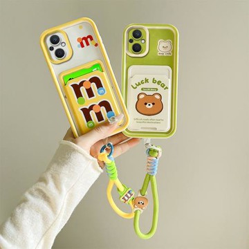 適用OPPO Reno7Z 5G手機殼Reno8Z 5G卡包Reno8Lite防摔CPH2343可插卡軟CPH2457全包邊保護套個性創意卡通新款