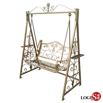 概念家居 歐風雕花鑄鐵鞦韆 秋千dc-01