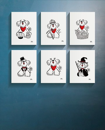 Q Family 無框畫 (4F) 職人系列-18款