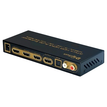 DigiSun 得揚 AH231U 4K HDMI 2.0 切換器+音訊擷取器  1個