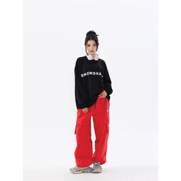 SNOWSHARK 3L加絨加厚滑雪褲保暖加絨防水防風單雙板男女戶外寬松