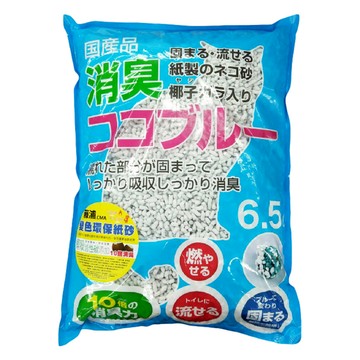 FUJIURA 藤浦 椰穀活性碳紙砂 貓砂 6.5L 除臭  1包